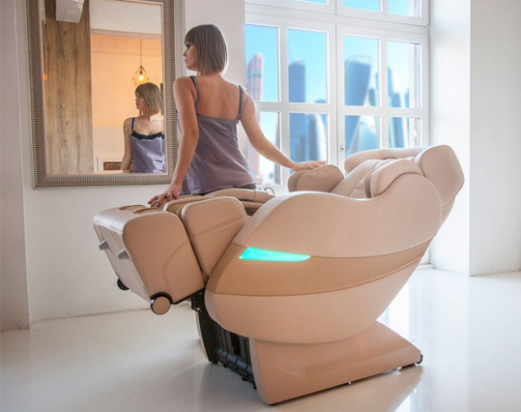 Массажное кресло Gess Rolfing Gess-792 бежевый